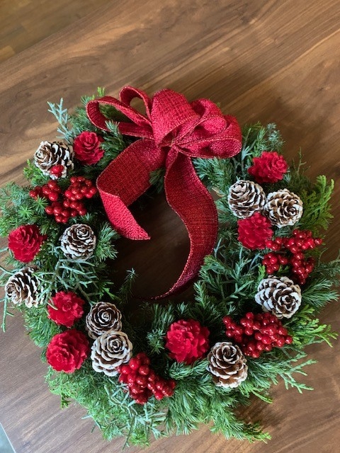 クリスマスリース＆スワッグ作り