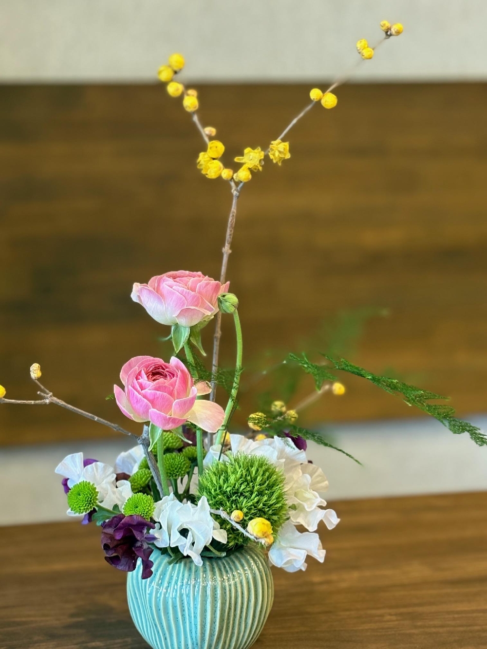 新春のアレンジ